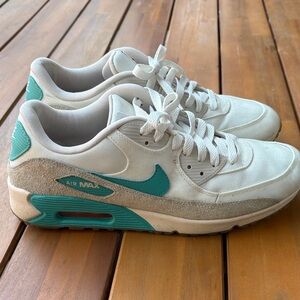 Nike Air Max Sail/Washed Teal/Gum Golf Shoes